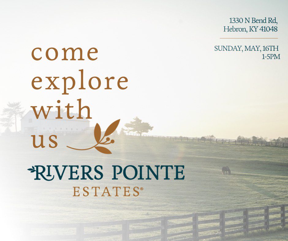 new home open house Rivers Pointe Estates Kentucky
