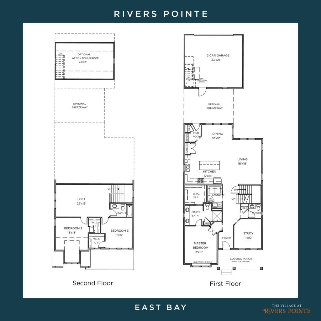 east bay new model home floor plan