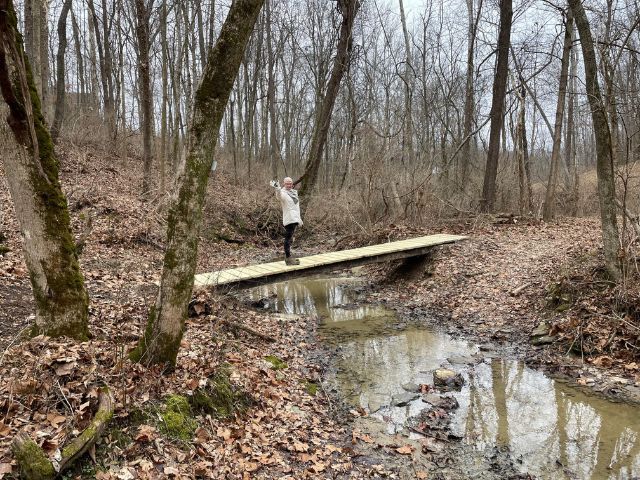 Resident on the Scenic Trail - January 27, 2024
